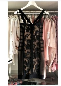 Herve Leger Bandage Lace Y2K Dress